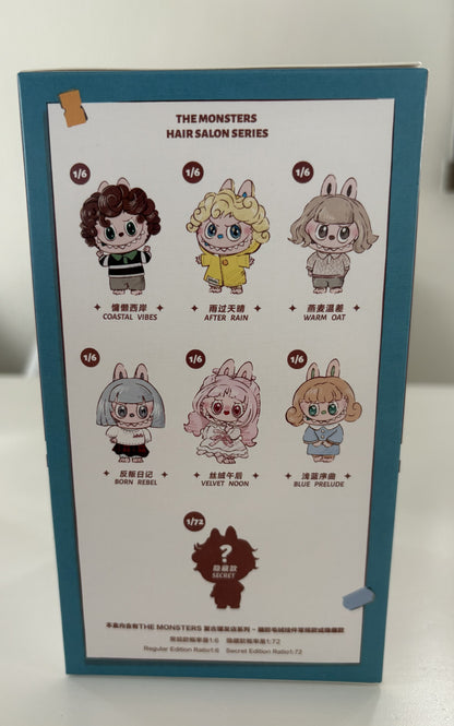 POP MART LABUBU The Monsters Hair Salon Series – Vinyl Plush Pendant Blind Box