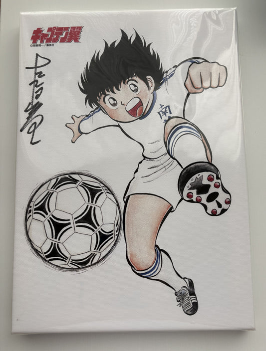 Captain Tsubasa – Cuadro Canvas con Firma Original de Yōichi Takahashi – Japón