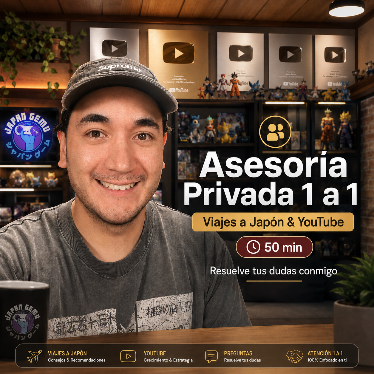 Asesoría privada con Akira de Japan Gemu | Japón, viajes y YouTube