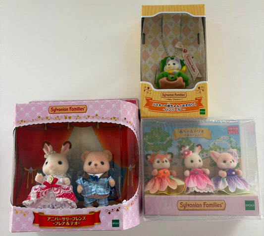 Combo Sylvanian Families Japón – 6 Figuras Edición Especial