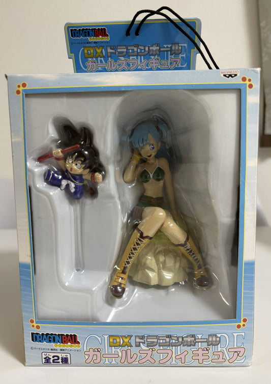 Dragon Ball DX Girls Figure Set Completo x2 – Bulma & Lunch – Banpresto 2004