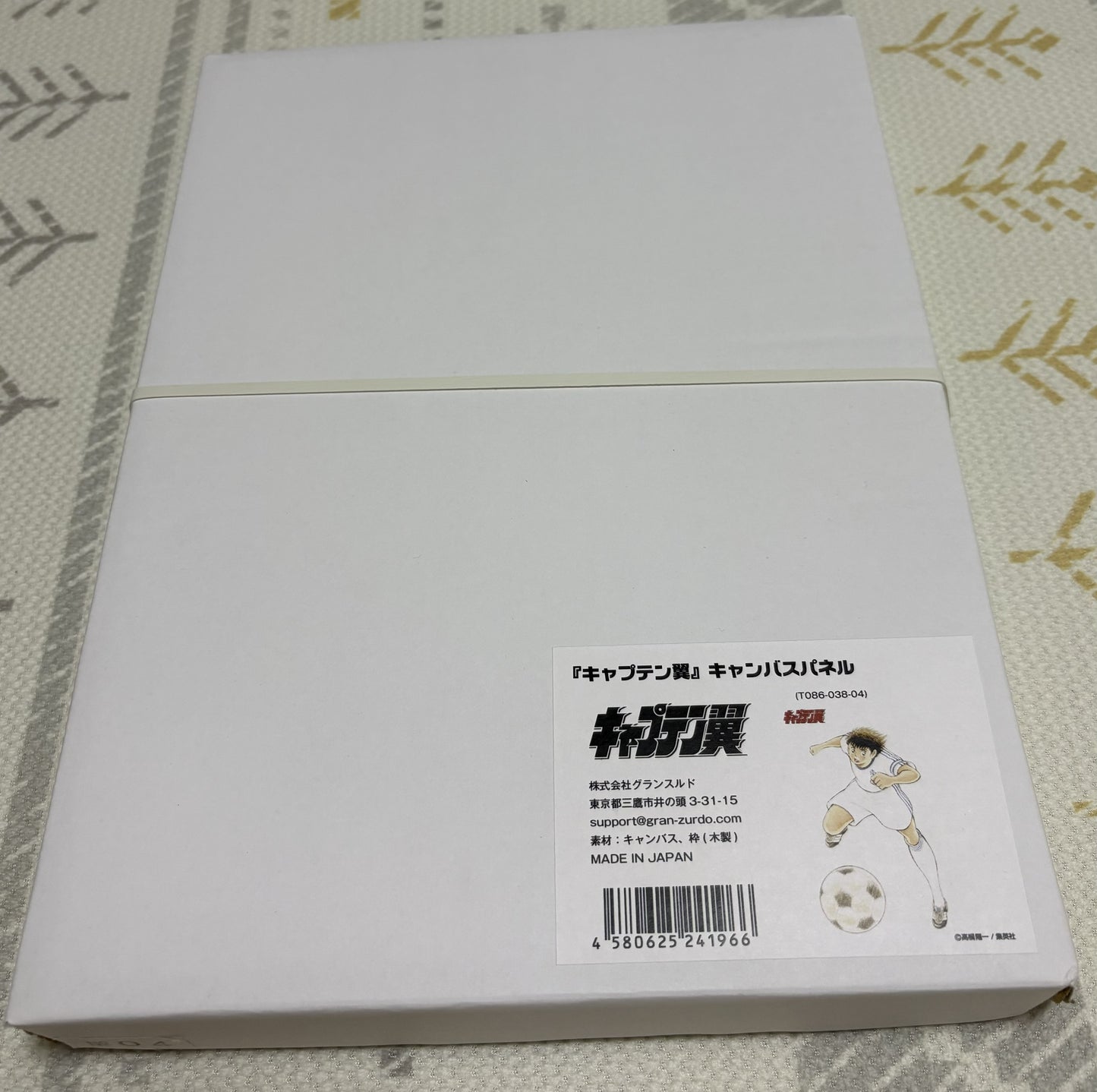 Captain Tsubasa (Supercampeones) – Panel de lienzo firmado por Yōichi Takahashi