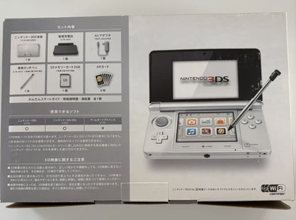 Nintendo 3DS Ice White Japonesa – Completa en Caja CTR-001