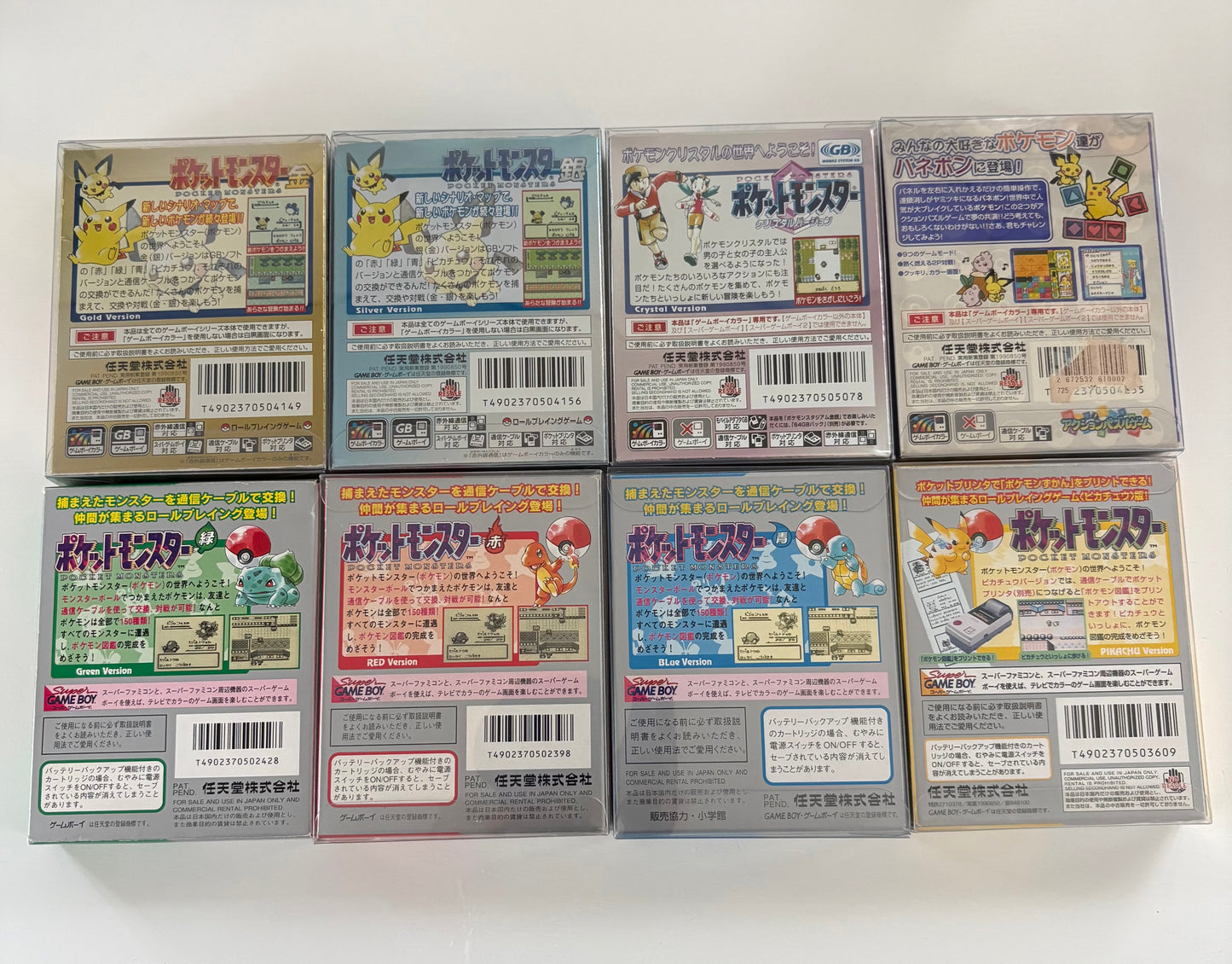 Subasta Pokémon Vintage – Colección Completa Gen 1, 2 y 3 en Caja