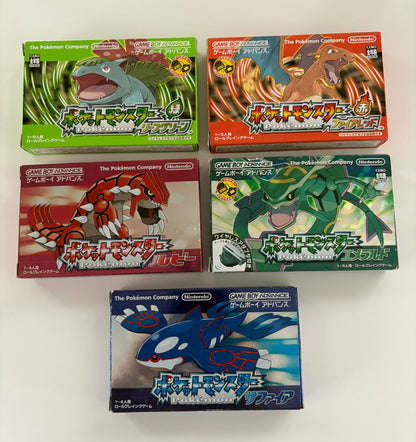 Subasta Pokémon Vintage – Colección Completa Gen 1, 2 y 3 en Caja