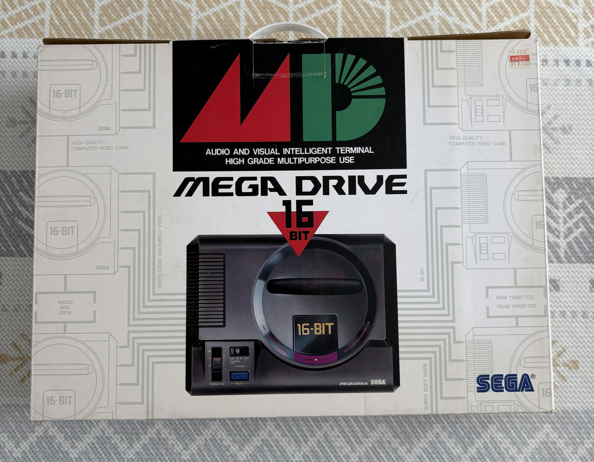 SEGA Mega Drive Model 1 HAA-2510 Japón en caja – Mando + accesorios (INCLUYE ENVIO)