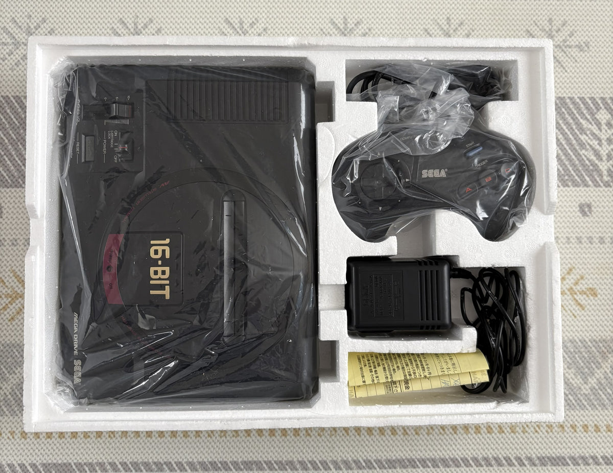 SEGA Mega Drive Model 1 HAA-2510 Japón en caja – Mando + accesorios (INCLUYE ENVIO)