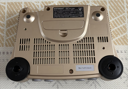 Nintendo 64 Gold Edition Japón – Consola + Mando Dorado + Cables (ENVIO INCLUIDO)