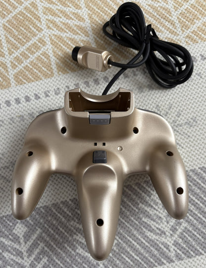 Nintendo 64 Gold Edition Japón – Consola + Mando Dorado + Cables (ENVIO INCLUIDO)