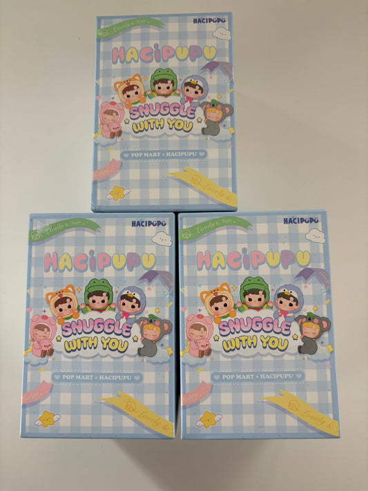 Pack 3 Blind Boxes HACIPUPU Snuggle With You – POP MART